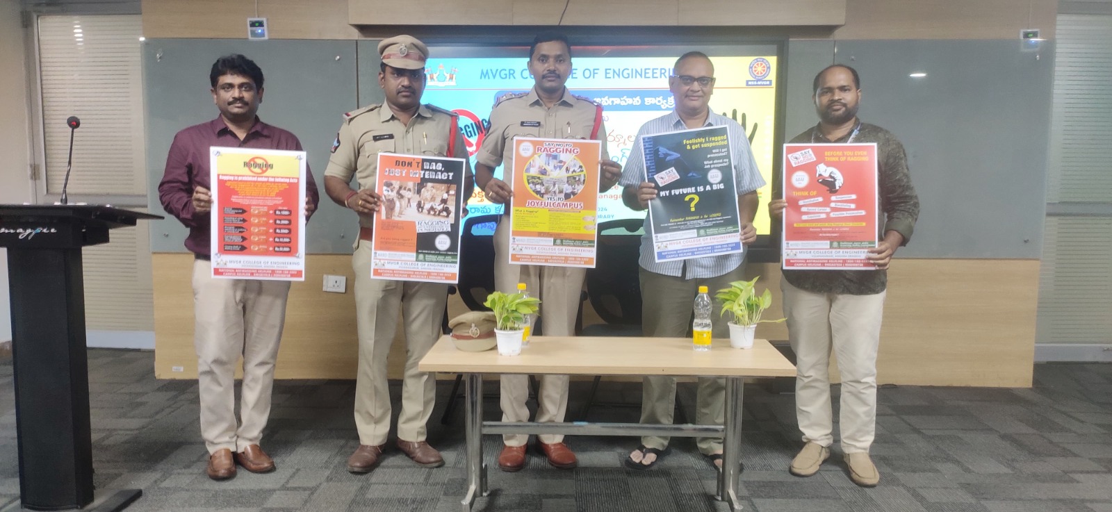 MVGR – NSS UNIT CONDUCTED AN AWARENESS PROGRAM ON ERADICATION OF RAGGING