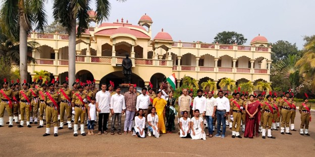 MVGR College of Engineering Celebrates 76th Republic Day with Patriotic Fervor